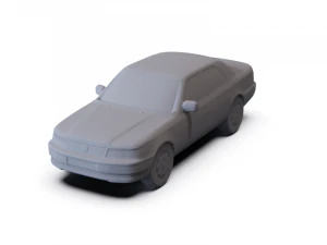 Lexus LS 1989 PRE-SUPPORTED 3D Model