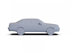 Lexus LS 1989 PRE-SUPPORTED 3D मॉडल