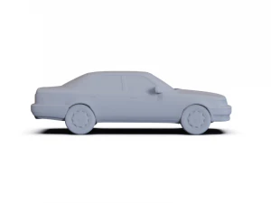 Lexus LS 1989 PRE-SUPPORTED 3D Model