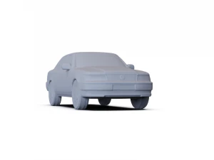 Lexus LS 1989 PRE-SUPPORTED 3D Model