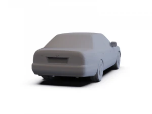 Lexus LS 1997 PRE-SUPPORTED 3D Model