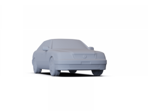 Lexus LS 1997 PRE-SUPPORTED Modelo 3D