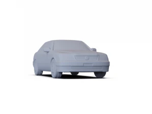Lexus LS 1997 PRE-SUPPORTED 3D Model