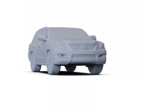 Lexus LX 2010 PRE-SUPPORTED 3D 모델