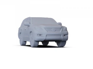 Lexus LX 2010 PRE-SUPPORTED 3D Model