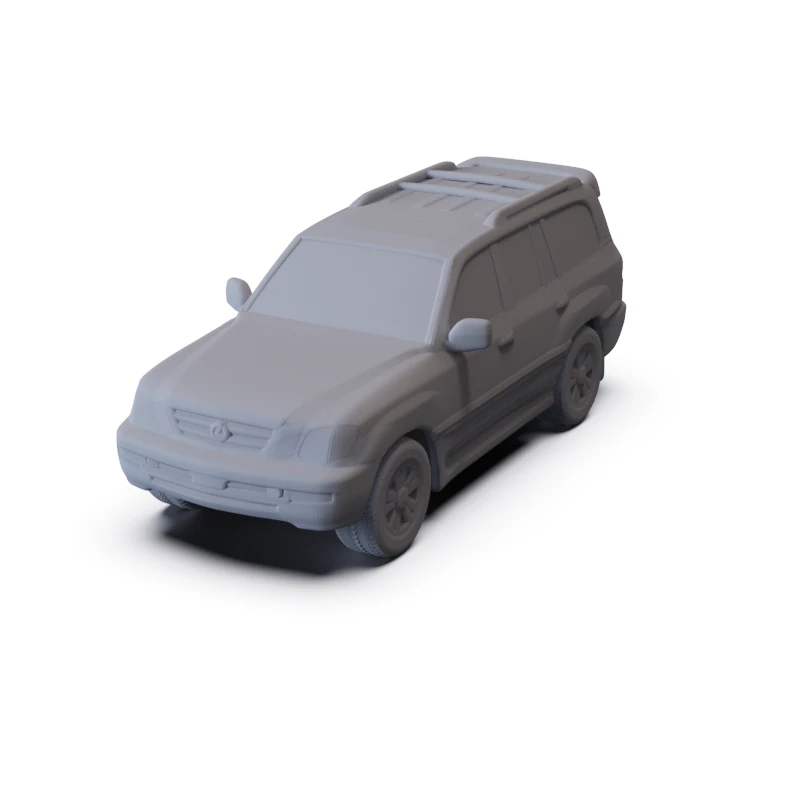 Lexus LX J100 2003 PRE-SUPPORTED 3D Model .c4d .max .obj .3ds .fbx .stl .blend 