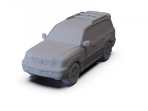 Lexus LX J100 2003 PRE-SUPPORTED 3D Model