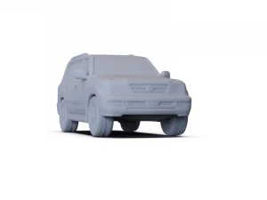 Lexus LX J100 2003 PRE-SUPPORTED 3D Model