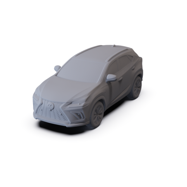 Lexus NX F-sport 2017 PRE-SUPPORTED 3D 모델 .c4d .max .obj .3ds .fbx .stl .blend 