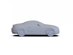 Lexus SC 2007 PRE-SUPPORTED 3D Model