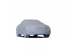 Lexus SC 2007 PRE-SUPPORTED 3D Модель