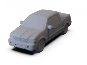Lincoln Blackwood 2001 PRE-SUPPORTED 3D Model
