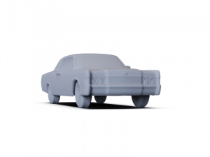 Lincoln Continental Sedan 1968 PRE-SUPPORTED Modèle 3D