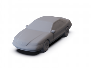 Lincoln Mark 1998 PRE-SUPPORTED 3D Model