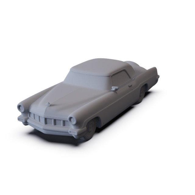 Lincoln Mark II 1956 PRE-SUPPORTED Modelo 3D .c4d .max .obj .3ds .fbx .stl .blend 