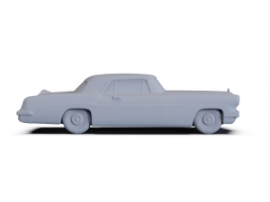 Lincoln Mark II 1956 PRE-SUPPORTED Modelo 3D