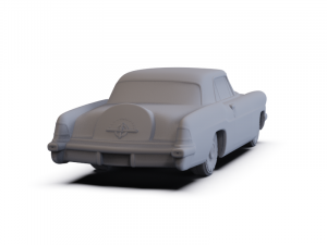 Lincoln Mark II 1956 PRE-SUPPORTED Modelo 3D