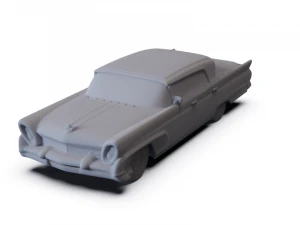Lincoln Mark III Landau 1958 PRE-SUPPORTED 3D Model