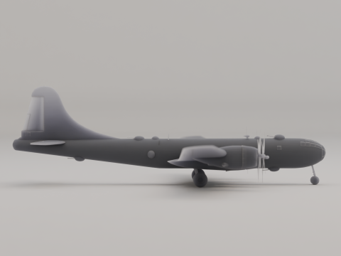 Boeing B-29 Superfortress Bomber United States WWII 1943 3D Print Model