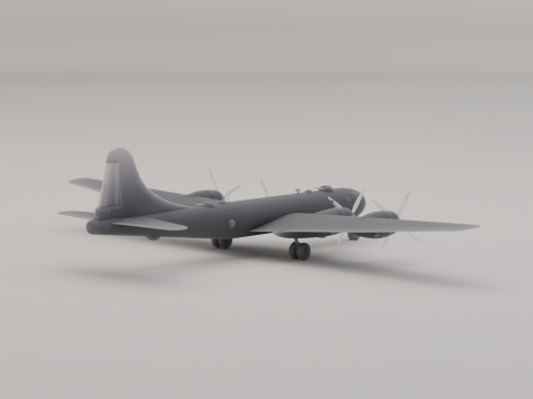 Boeing B-29 Superfortress Bomber United States WWII 1943 3D Print Model