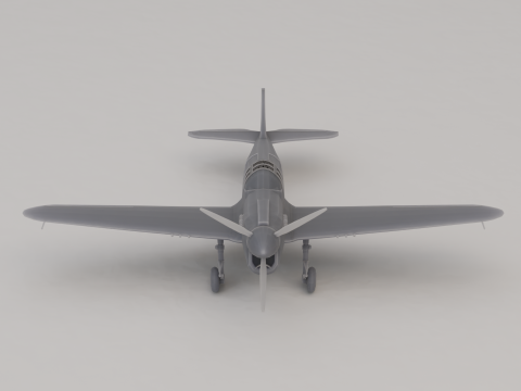 P-40 战鹰战斗轰炸机 美国 二战 1938 年 3D 打印模型