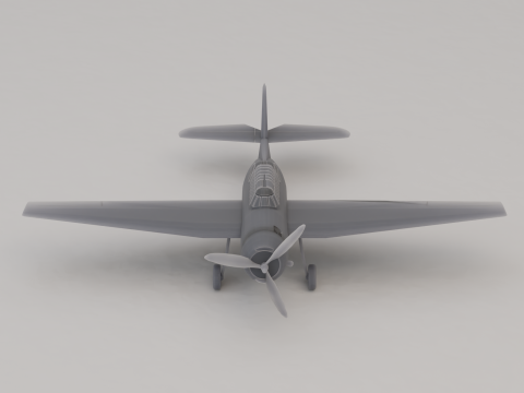 TBF-어벤저 어뢰 폭격기 미국 제2차 세계대전 1943 3D 프린트 모델