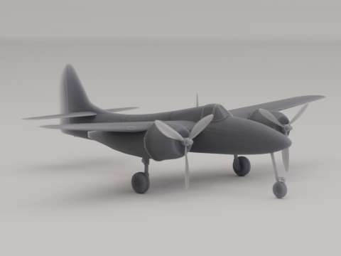 グラマン F7F タイガーキャット夜間戦闘機 アメリカ 第二次世界大戦 1945 3Dプリントモデル