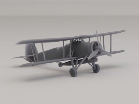 フェアリー ソードフィッシュ雷撃機 イギリス 第二次世界大戦 1938 3Dプリントモデル