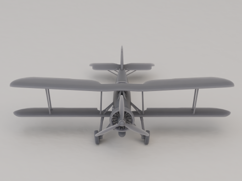 Fairey Swordfish Торпедоносець Велика Британія Другої світової війни 1938 року 3D Принт Модель