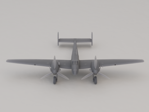 Messerschmitt Bf 110 jachtbommenwerper Duitsland WO II 1936 3D printmodel