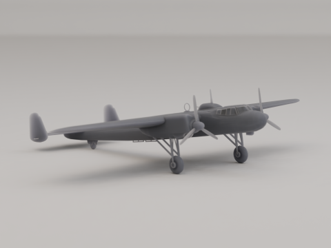 ドルニエ Do 17 軽爆撃機 ドイツ 第二次世界大戦 1936 3Dプリントモデル