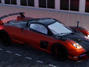 パガーニ・ワイラ 3Dモデル