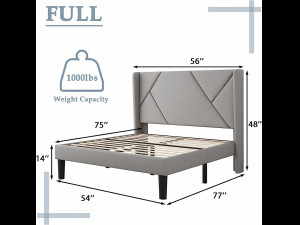 Platform Bed Frame 3D Model