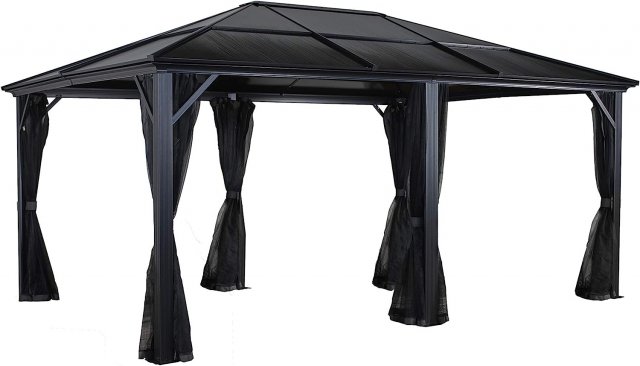Outdoor Sun Shelter 3D Model .c4d .max .obj .3ds .fbx .stl .blend 