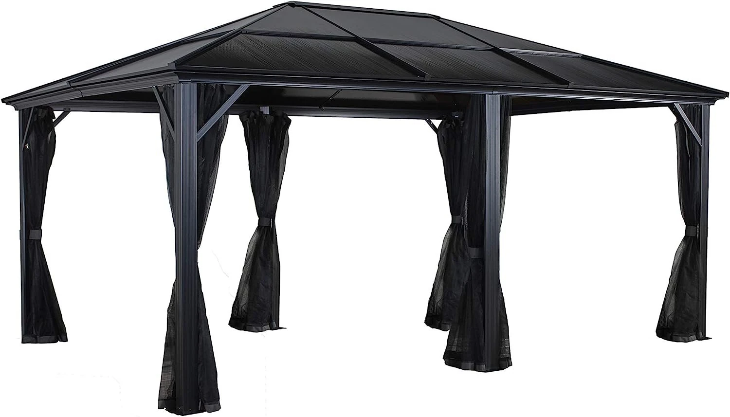 Outdoor Sun Shelter 3D Model .c4d .max .obj .3ds .fbx .stl .blend