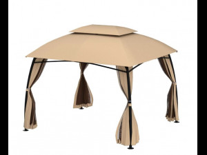 Garden Patio Gazebo 3D Model