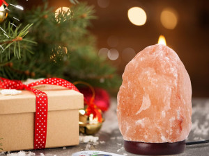 Salt Lamp Night Light with Remote Control 3D Model