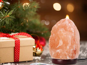 Salt Lamp Night Light with Remote Control 3D Model