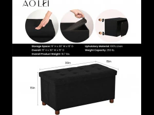 Storage Bench 3D Model