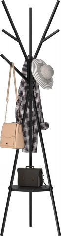 Coat Rack Stand Model 3D .c4d .max .obj .3ds .fbx .stl .blend 