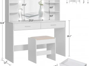 Vanity Desk 3D Model