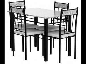 5-Piece Dining Room Set 3D Модель
