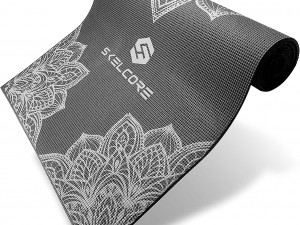 Skelcore4mm 015 in PVC Yoga Mat Floral Design 3D 模型