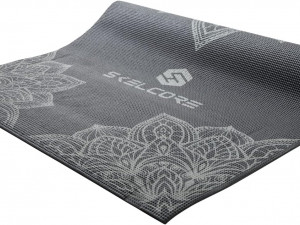 Skelcore4mm 015 in PVC Yoga Mat Floral Design Modèle 3D