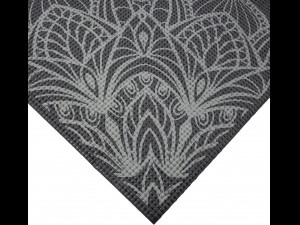 Skelcore4mm 015 in PVC Yoga Mat Floral Design Modèle 3D