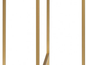 Gold Side Table 3D Model