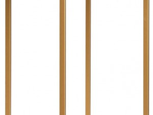 Gold Side Table Modelo 3D