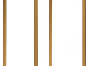 Gold Side Table 3D Model