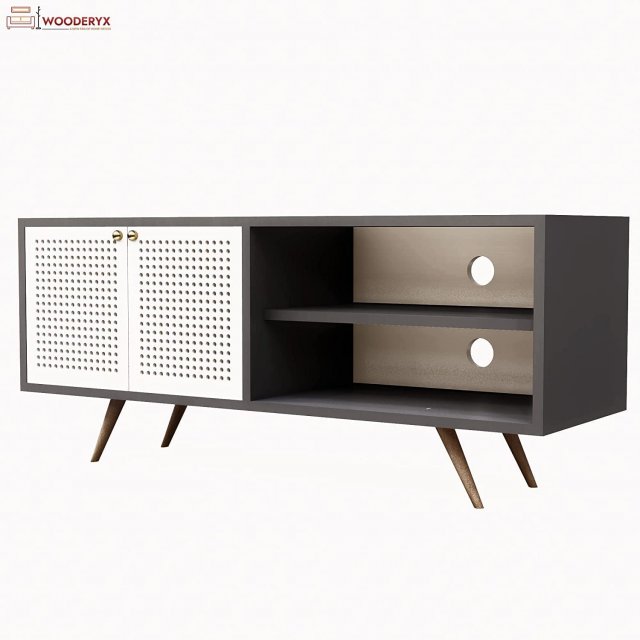 Wooden tv Unit 3Dモデル .c4d .max .obj .3ds .fbx .stl .blend