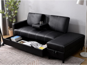Sofa with Armrests Modèle 3D